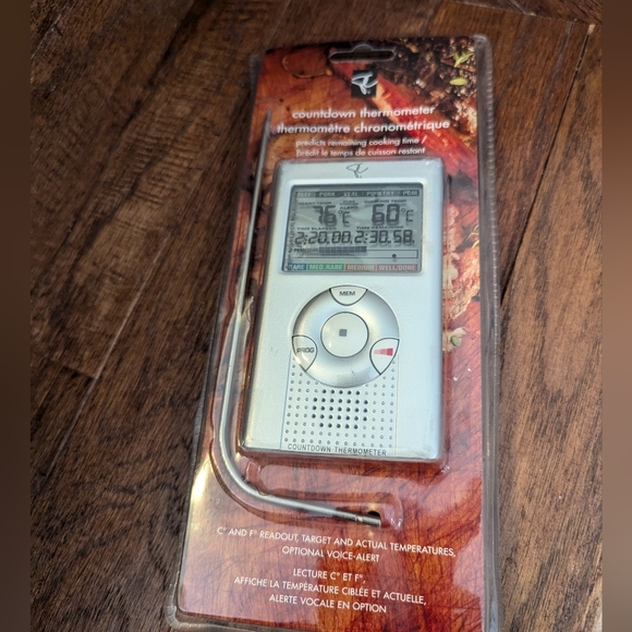 Digital kitchen Thermometer designed to measure meat temperature NWT - Picture 2 of 6